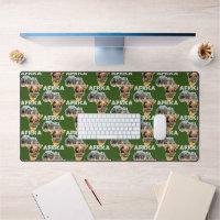 African Wildlife Continent Collage