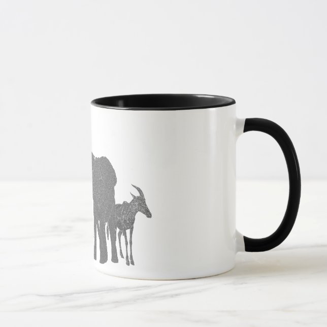 African Wildlife Mug (Right)