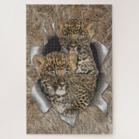 African Wildlife Panel Wall Art