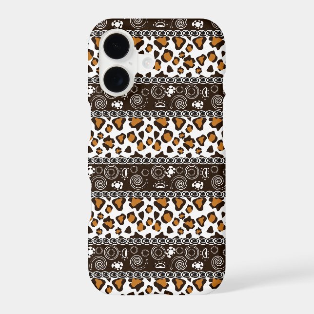 African with cheetah skin pattern (Back)