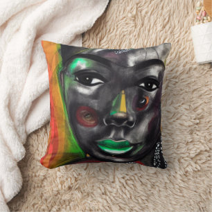 African Woman Cushion