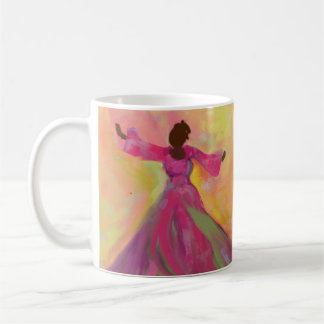 African Woman Dancing Women's  Coffee Mug