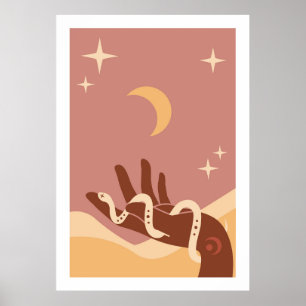 African woman in turban Poster