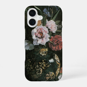 African Woman Peonies by Frederic Bazille, Flowers iPhone 16 Case