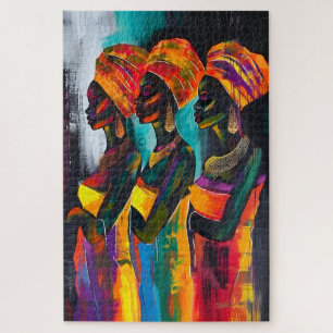 African Woman Puzzle