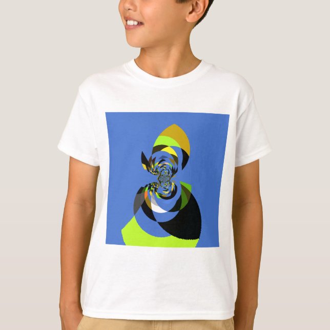 African Woman Vector Design Art Print T-Shirt (Front)