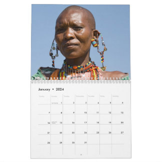 African Women Calendar