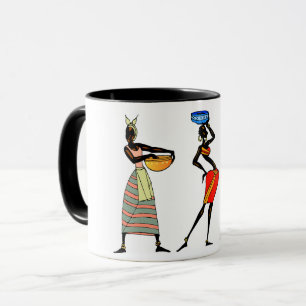 African Women Combo Mug, 11 oz Mug