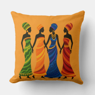 African Women Cushion