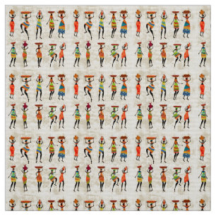 African Women Design Fabric