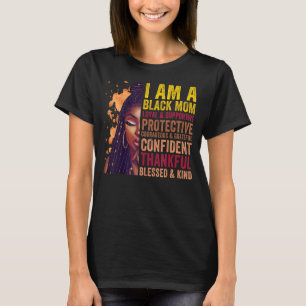 African Women I'm A Black Mum Mother's Day Son Dau T-Shirt