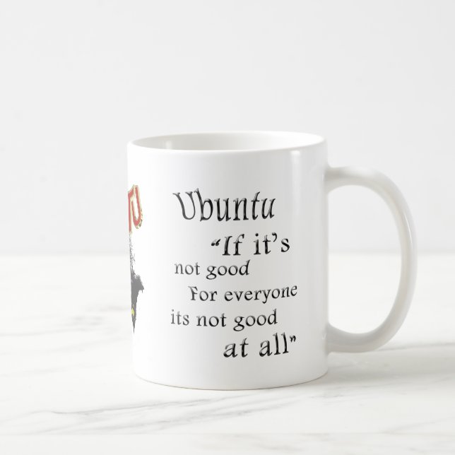 African word for Unity Coffee Mug (Right)