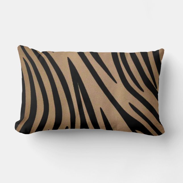 African Zebra Lumbar Cushion (Front)