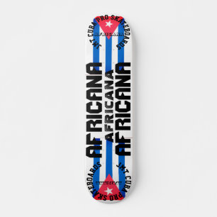 AFRICANA   JMT CUBA 7 3/4" Skateboard Deck