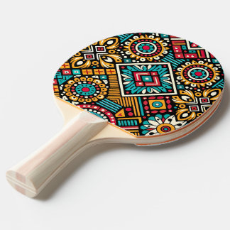 Africana Vibrance Essence Ping Pong Paddle