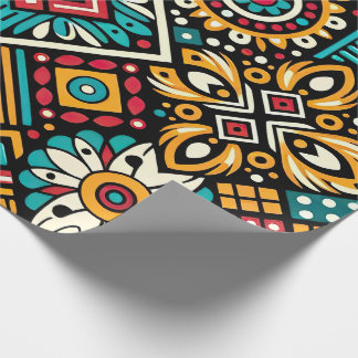 Africana Vibrance Essence Wrapping Paper