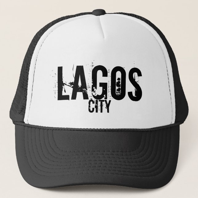 Africankoko Custom Collection(Lagos, Nigeria) Trucker Hat (Front)