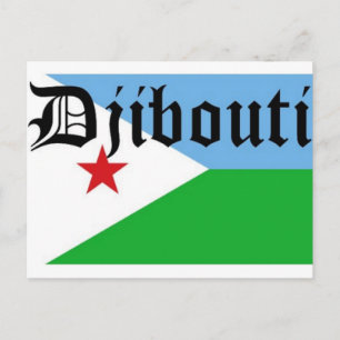 Africankoko Custom Djibouti Postcard