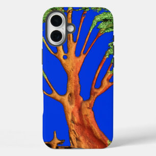 Africa's Acacia Beauty Serengeti Serenity Blue S iPhone 16 Plus Case