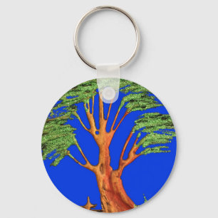 Africa's Acacia Beauty: Serengeti Serenity. Key Ring