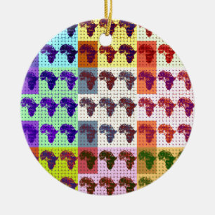 Africas Ceramic Ornament