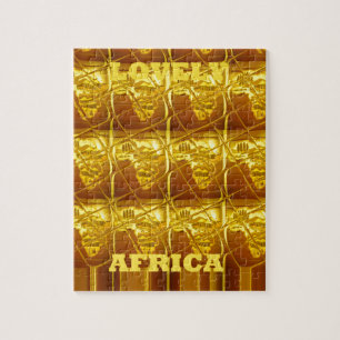 Africa's Golden Promise Jigsaw Puzzle