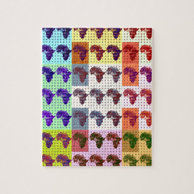 Africas Jigsaw Puzzle (Vertical)