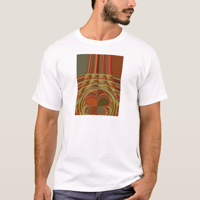 AfricaTradition Hakuna Matata Mountain Ethnic Moti T-Shirt (Front)