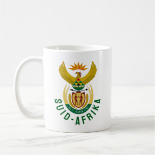Afrikaans South Africa Coat of Arms Coffee Mug
