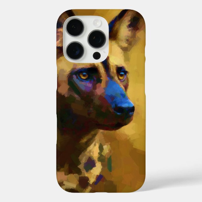 Afrikaanse Wilde Hond Case-Mate iPhone Case (Back)
