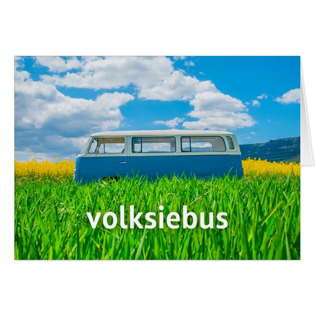 #AfrikaansIsLekker - Volksiebus (Front Horizontal)
