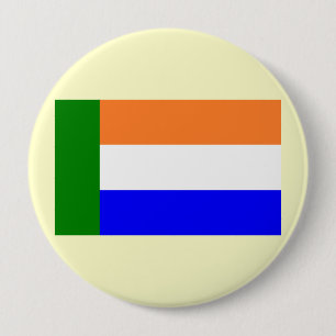 Afrikaner Vryheidsvlag, South Africa 10 Cm Round Badge