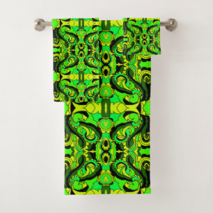 afrique bath towel set