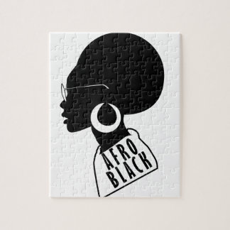 AFRO African American Black gift t shirt Jigsaw Puzzle