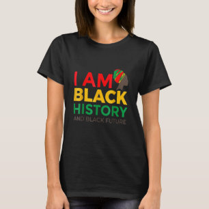 Afro American Afrocentric I Am Black History Month T-Shirt