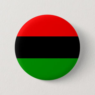 afro american flag afro-american 6 cm round badge