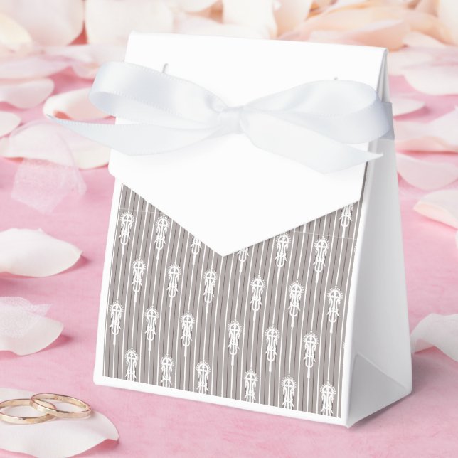 Afro Aygebam Lalibela Cross Pattern Favour Box (Wedding)