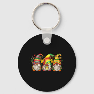 Afro Black Gnomes Juneteenth 1865 Africa Black His Key Ring