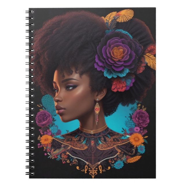 Afro Chic Classics Notebook (Front)