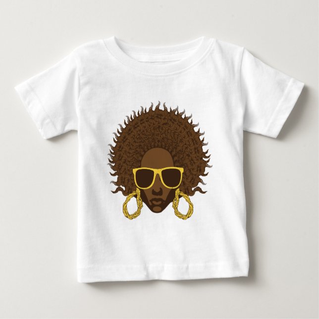 Afro Cool Baby T-Shirt (Front)