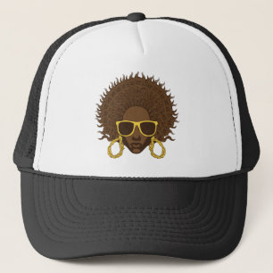 Afro Cool Trucker Hat