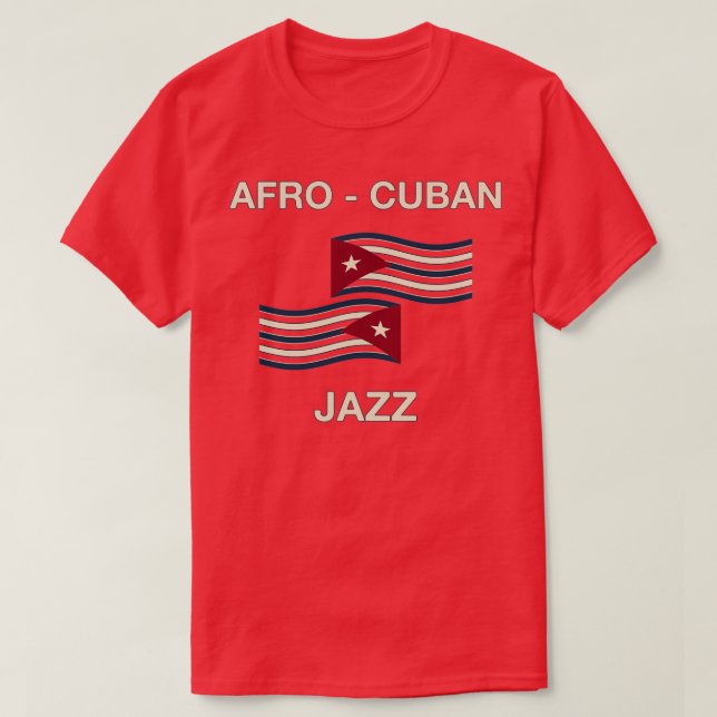 Afro cuban jazz T-Shirt (Design Front)