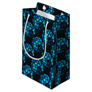 Afro Diva Blue Small Gift Bag