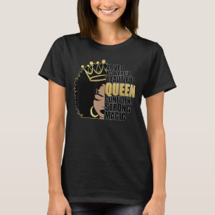 Afro Diva Queen Loved Powerful Strong Black Queen T-Shirt