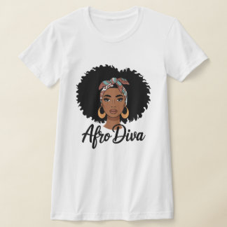 Afro Diva  T-Shirt
