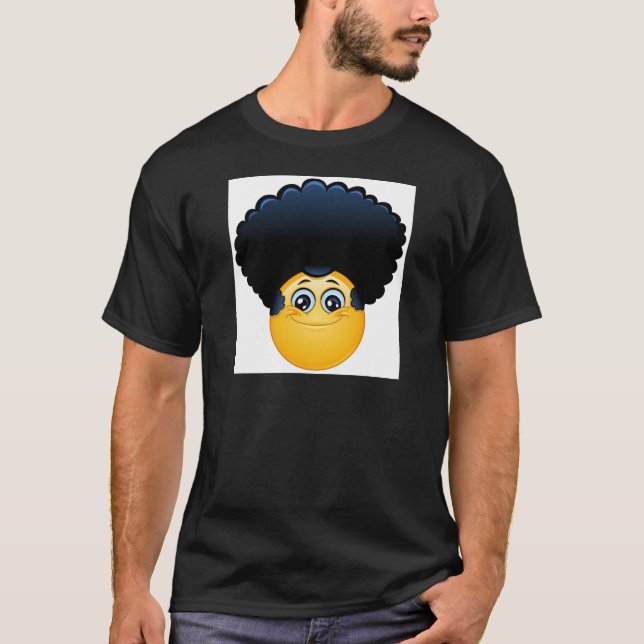 afro emoji T-Shirt (Front)