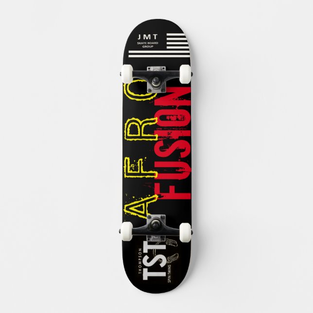 AFRO FUSION  JMT USA Skateboard (Front)