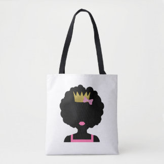 Afro Girl Tote Bag