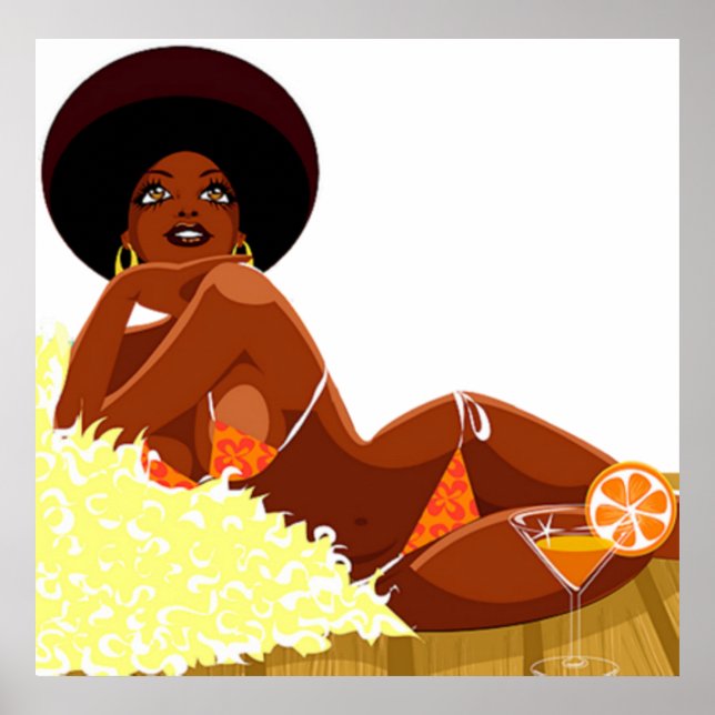 Afro Goddess Poster (Front)