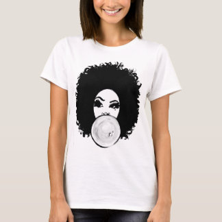 Afro kinky Big Hair Curly Fro Bubble Gum Top